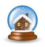 snowglobe-de-noël-avec-la-conception-de-bande-dessinée-de-carlingue-ic-ne-symbole-pour-la-carte-boule-en-verre-transparente-d-63441672