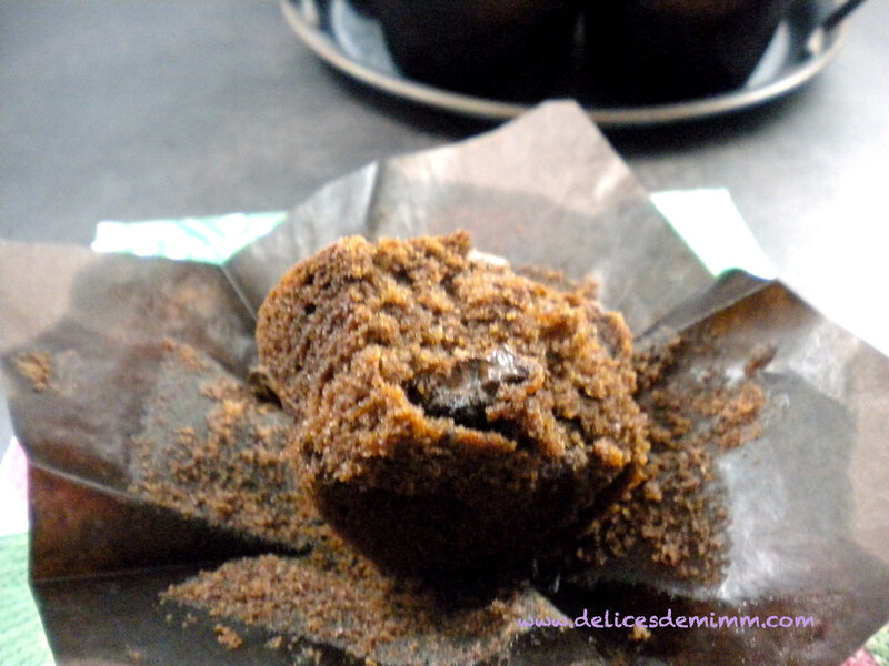 Muffins bien moelleux aux 2 chocolats 2