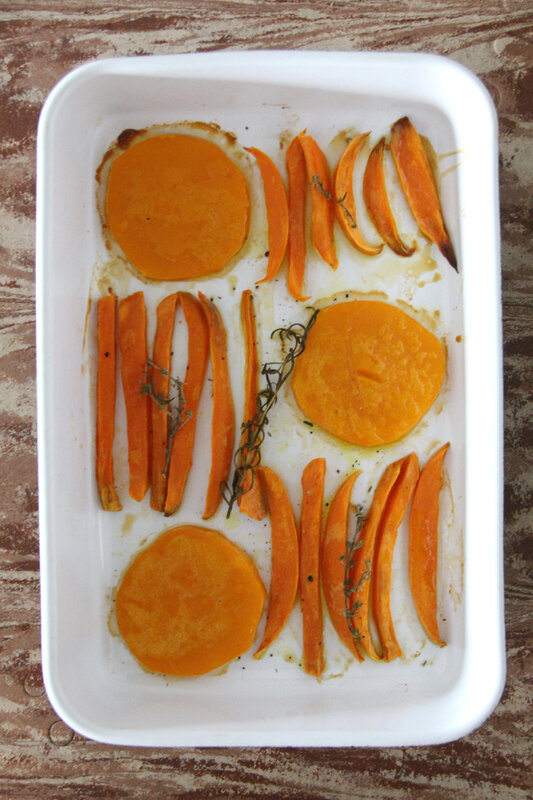 recette_patate_douce_butternut_miel_thym_romarin