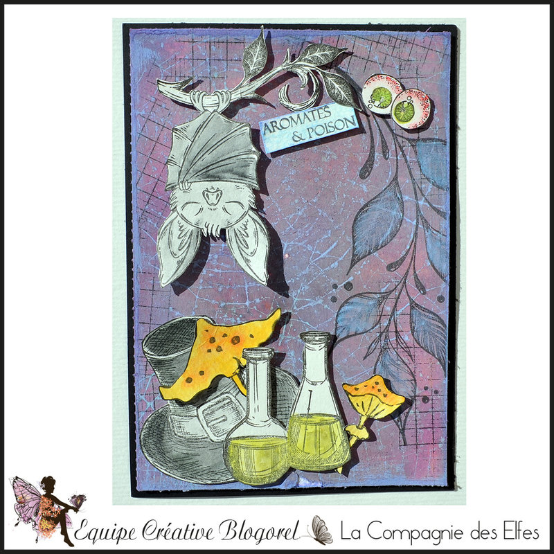 blogorel lcde carte halloween aromates loreeduscrap