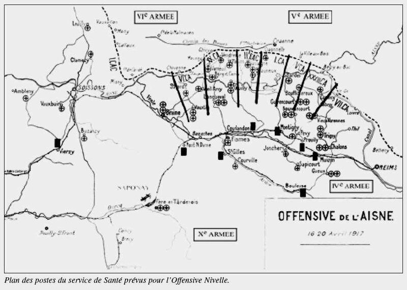 Poste de secours chemin des dames