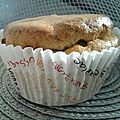 Muffins Aux <b>Pruneaux</b> d'AGEN et au Thé Vert...
