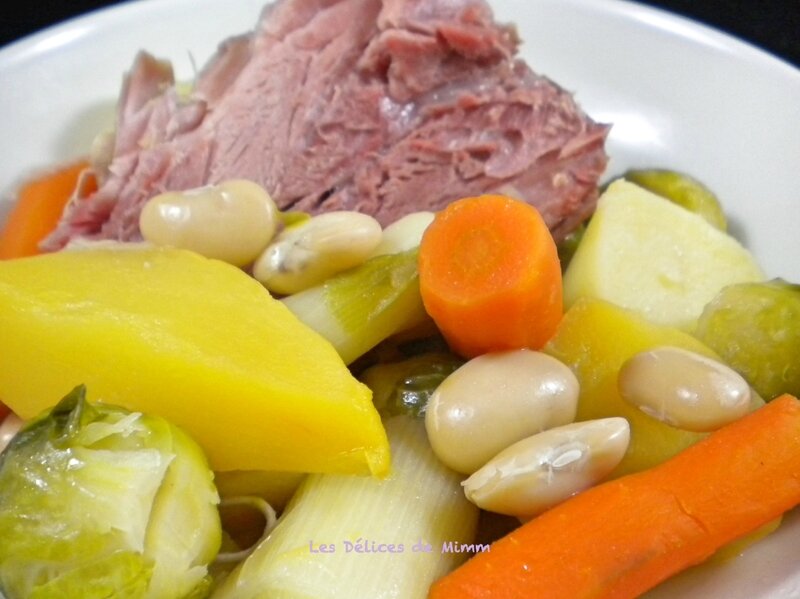 Pot au feu au jambonneau fumé 3