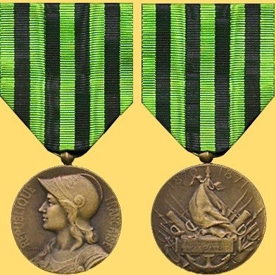 Médaille 1870 A & R JC