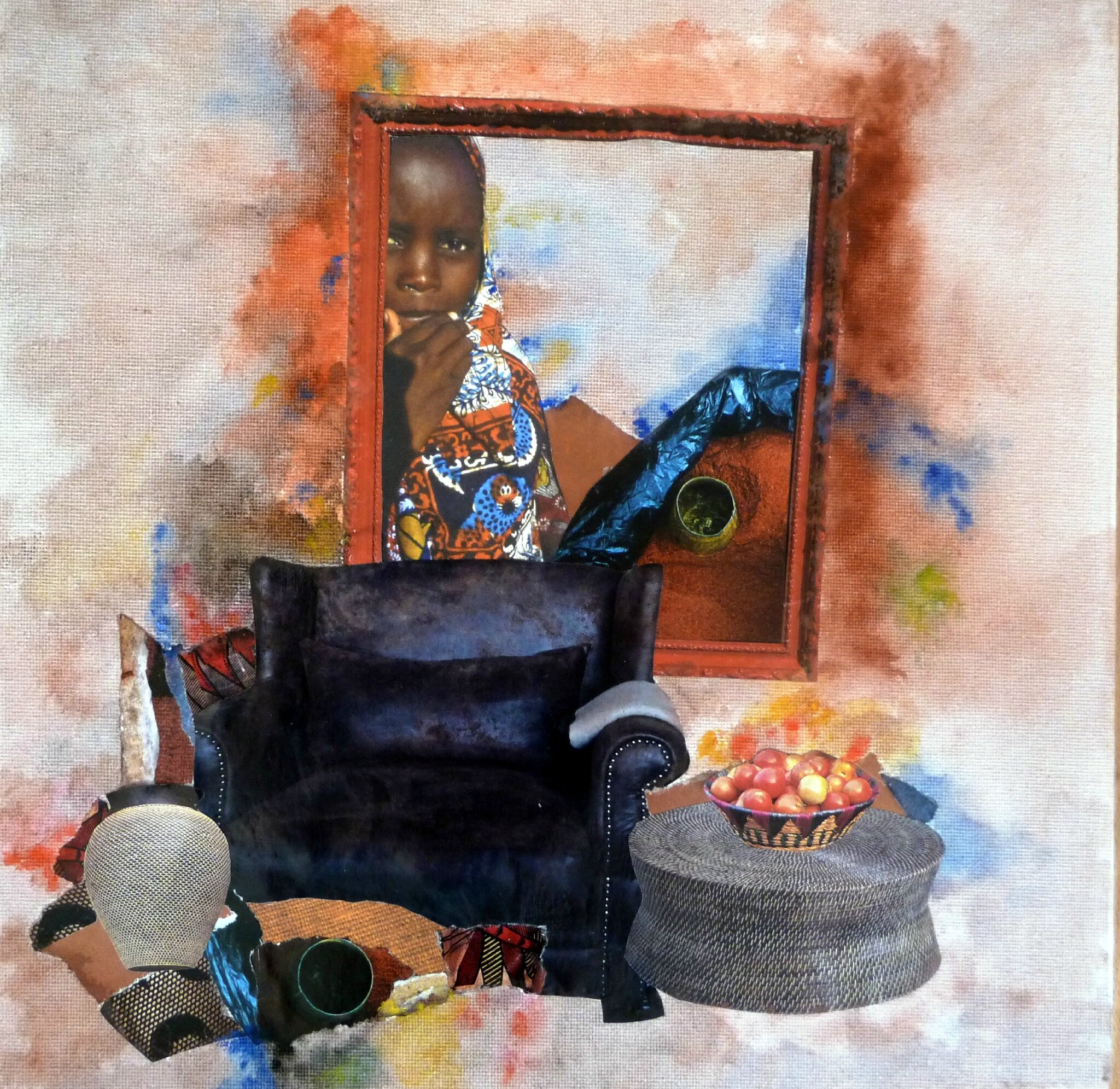 Regard africain(30X30)