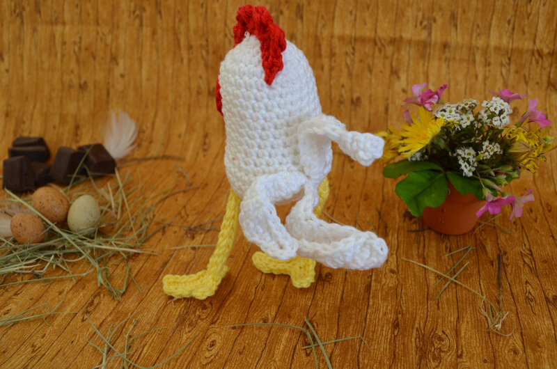 Coco masqué-coq crochet-amigurumi-laine-La chouette bricole-Pas à pas de chat (14)
