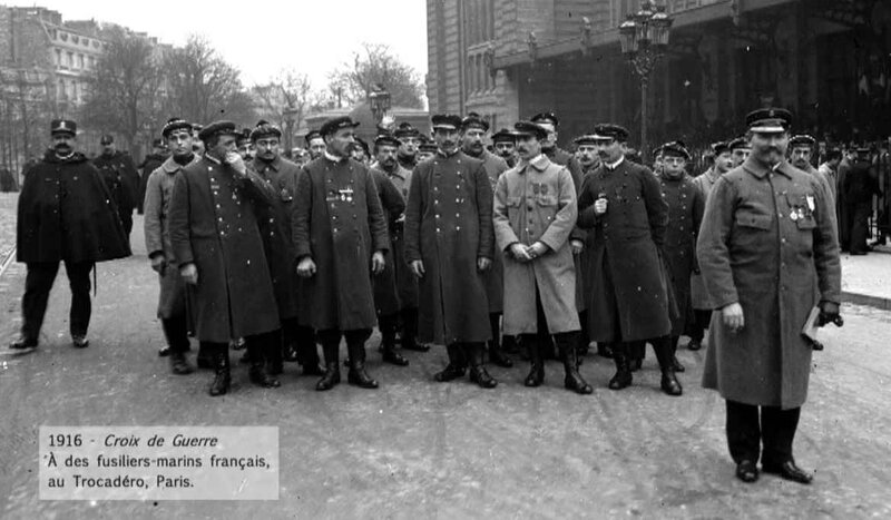 Croix de guerre fusillers mars