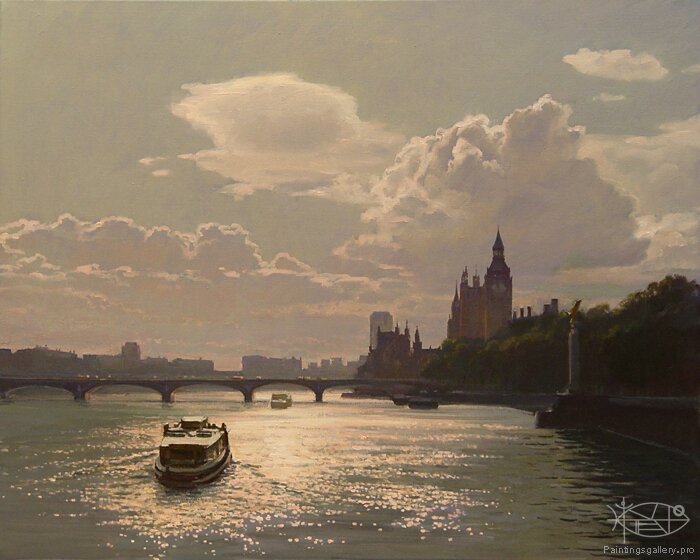 Bondarenko_Yuri_On_The_Thames_River London