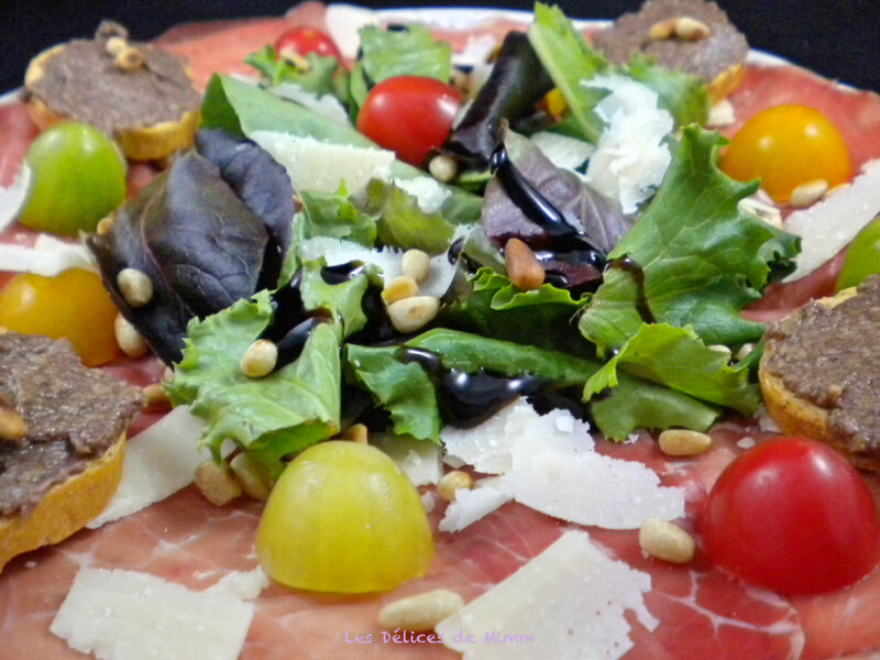 Carpaccio de bresaola 2