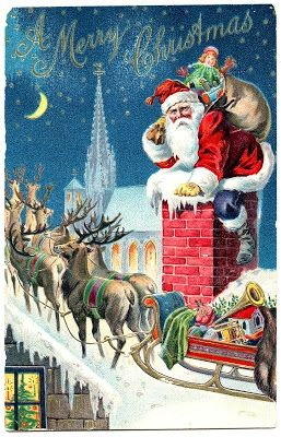 SantaChimneySleigh-GraphicsFairy