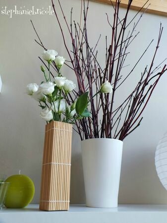 vase bambou