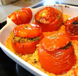 plat tomates farcies