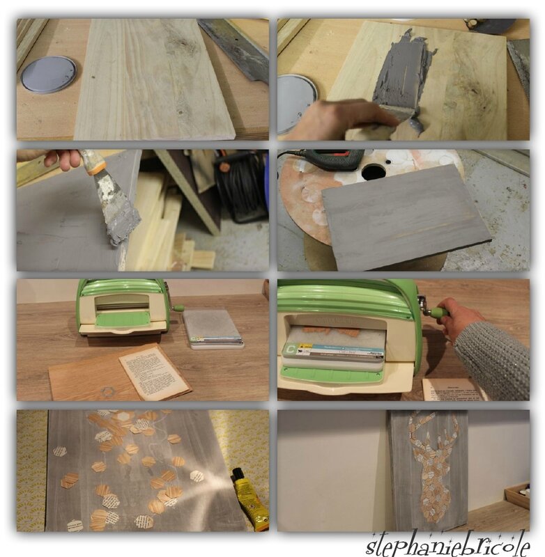 diy cadre beton ciré