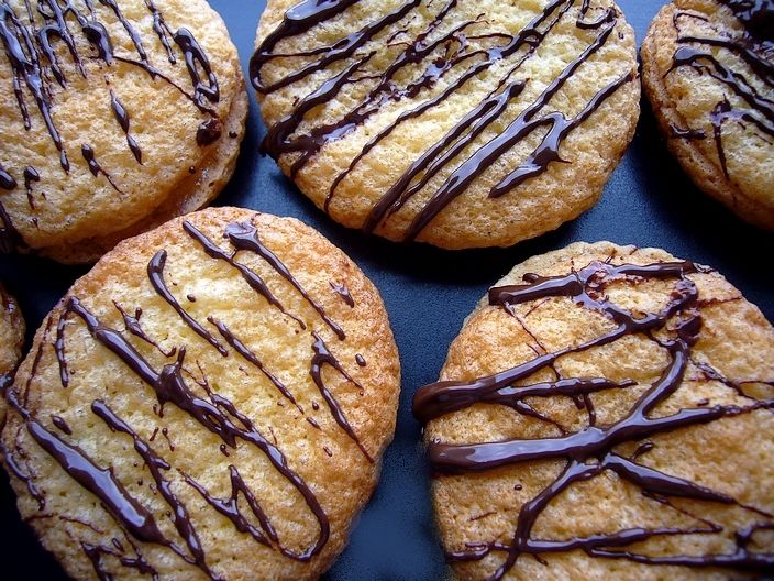 Chocolate orange sponge drops
