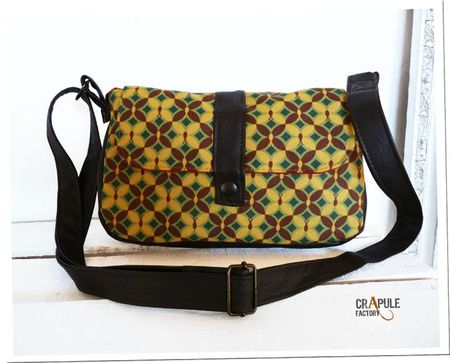 sac acolyte skai marron et coton fleur marron vert jaune pho4