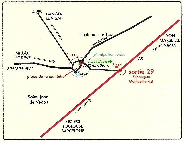 plan arrivée