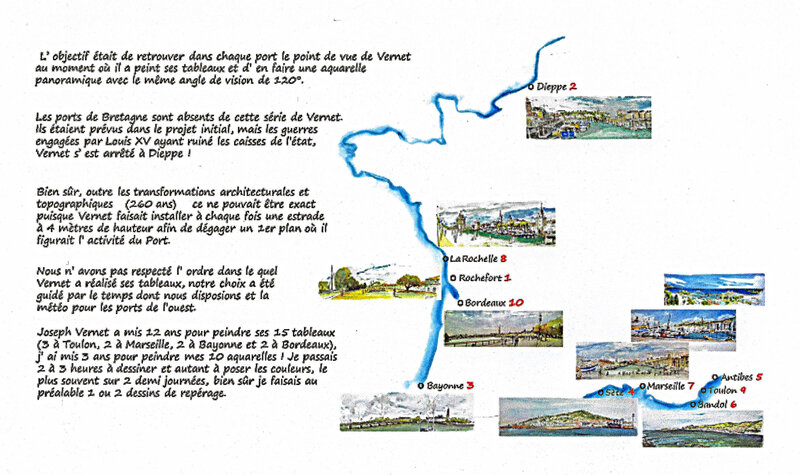 carte des ports de France