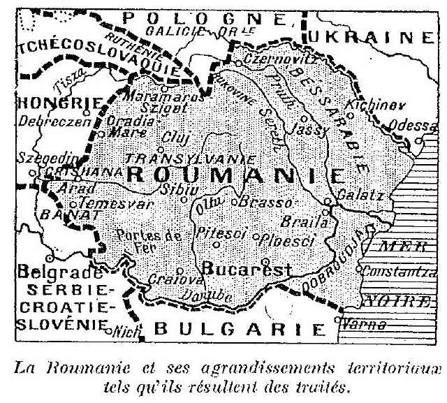 Roumanie traités 1919