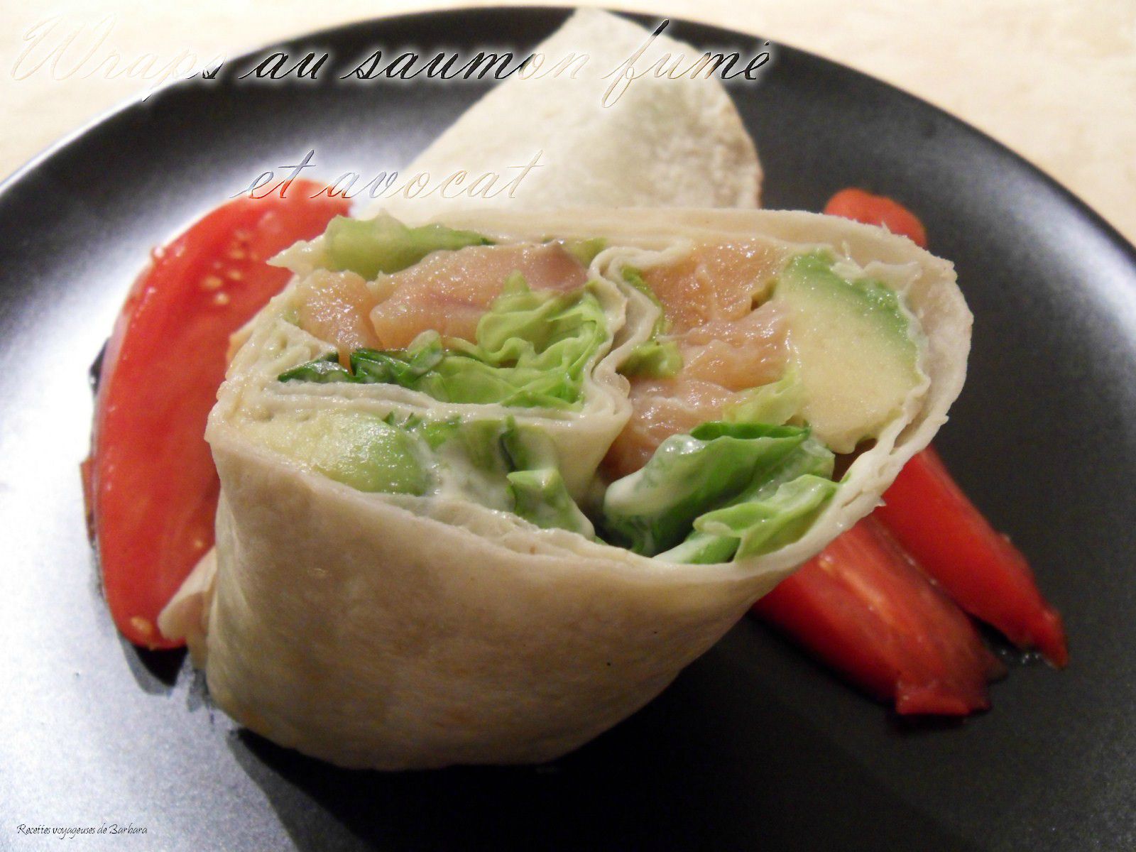 wraps au saumon fumé et avocats1