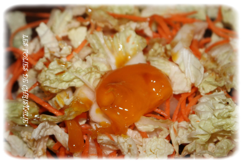 Salade oeuf asiatique 1