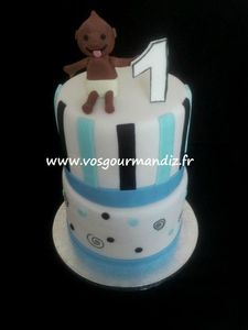 Gâteau 2 étages Bébé Vos Gourmandiz