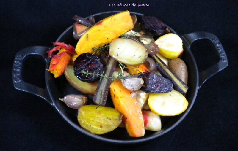 Légumes d’automne confits au miel 4