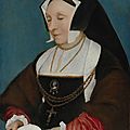 Studio of Hans Holbein the Younger (c.1497/98 - 1543), Lady Alice <b>More</b> (c.1474 - c.1551)