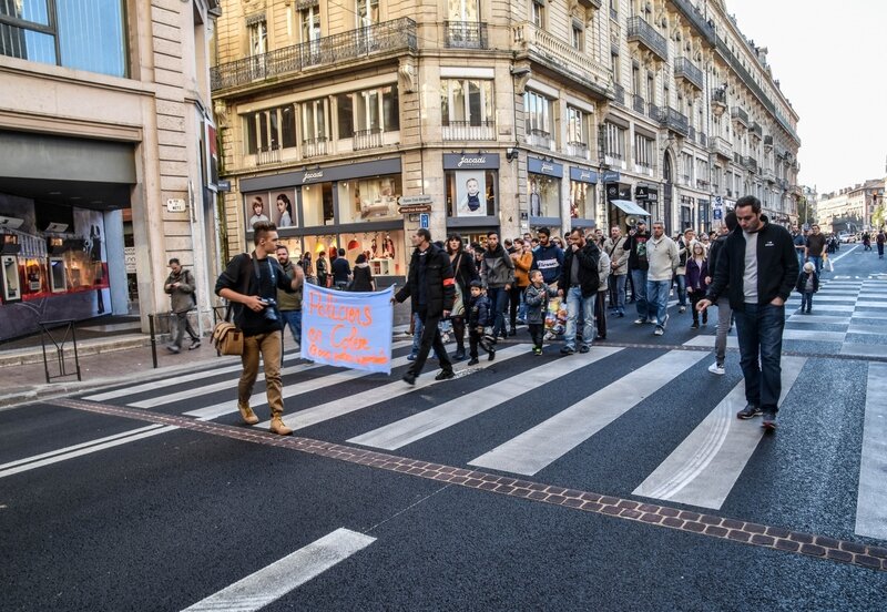 Manifestation des policiers