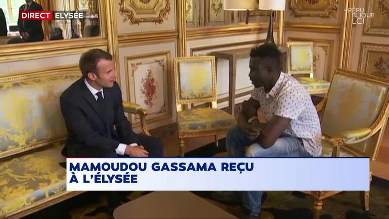 L'exploit et la fable Macron et Mamoudou Gassama