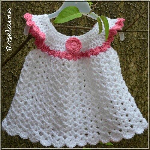Roselaine203 Robe crochet