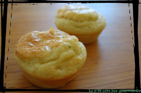 recettes entrees Muffins Jambon Boursin
