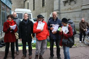 campagne présidentielle 2012 Avranches PS Front de Gauche EE-LV Front de Gauche