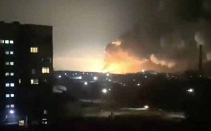EXPLOSION EN UKRAINE