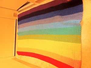 plaid rainbow
