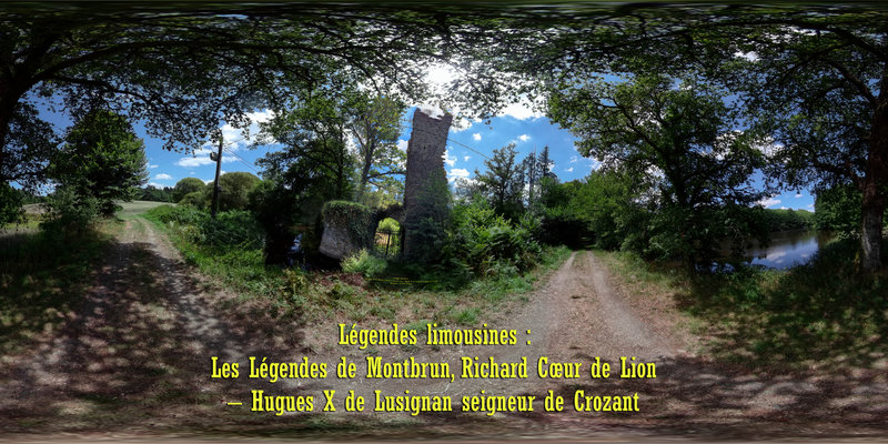 Légendes limousines Les Légendes de Montbrun, Richard Cœur de Lion – Hugues X de Lusignan seigneur de Crozant
