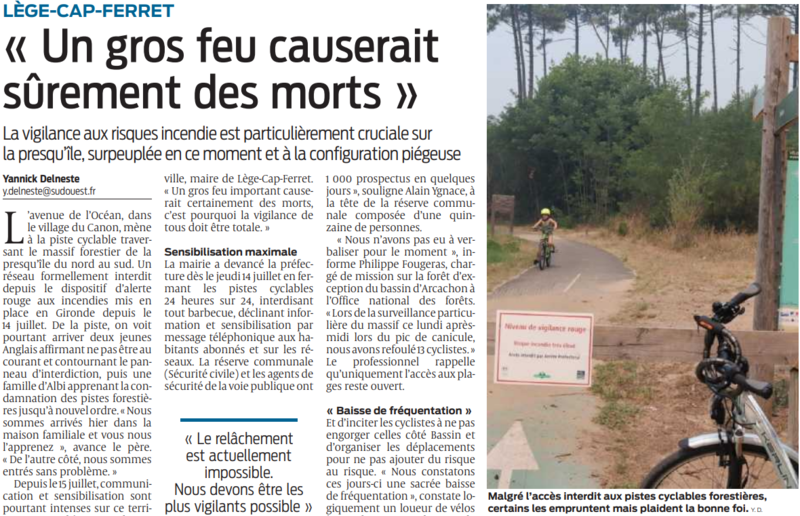 2022 07 24 SO un gros feu causerait sûrement des morts