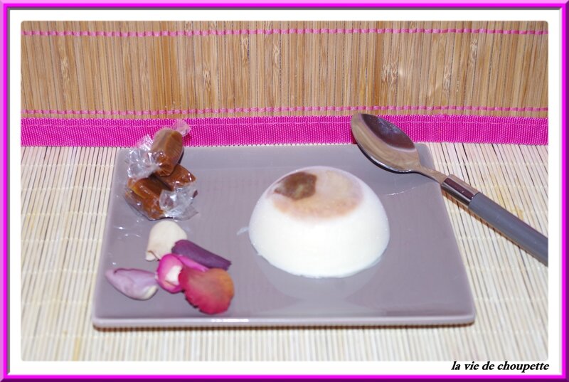 panna cotta au lait d'amande caramélisé-3