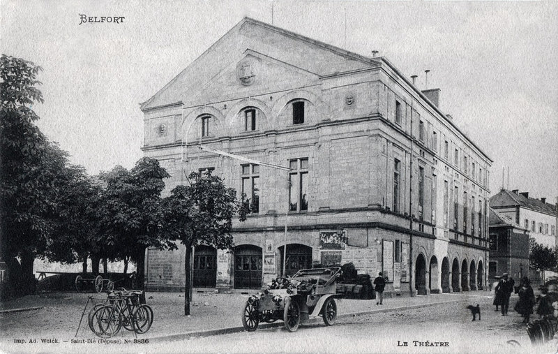 CPA Belfort Théâtre 1903-05
