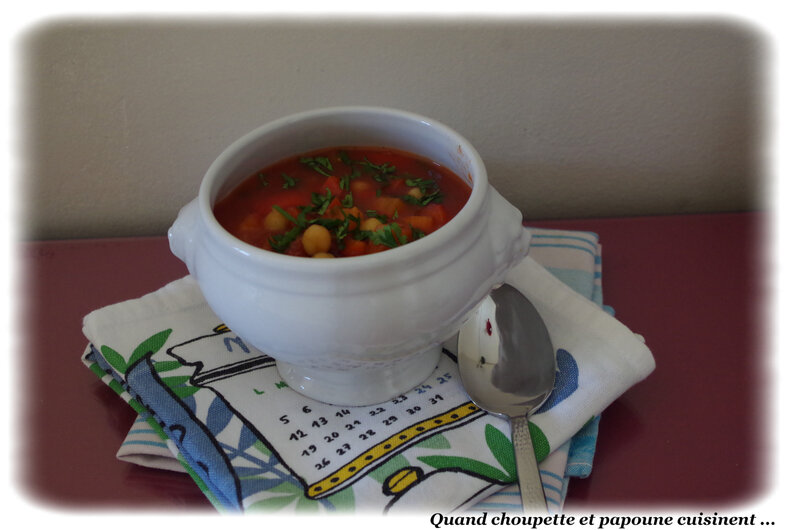 soupe de légumes à la marocaine-4590