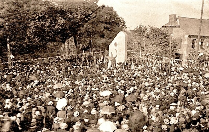 TRELON-Inauguration Monument aux morts-Patrick Pagnier