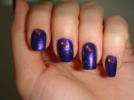 Nail Art nuit ardente