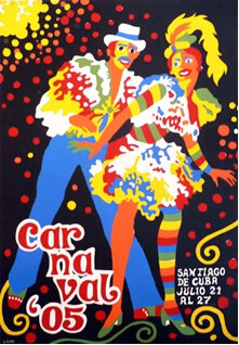 Carnaval Affiche Santiago de Cuba 2005