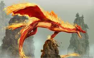 Dragon de feu
