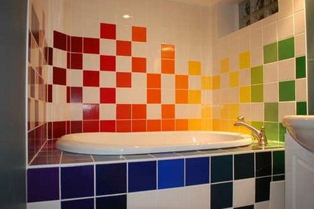 Simple-Bathroom-with-Colourful-Tiles