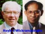 Fred Hoyle et Chandra Wickramasinghe