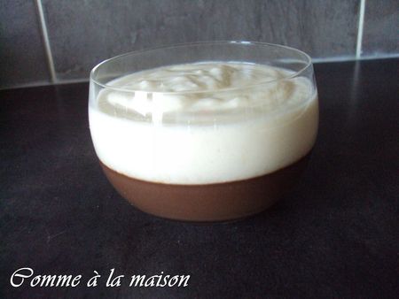 111018 - Mousse de poire sur Panna cotta au chocolat (18)