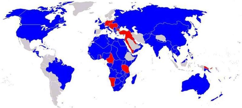 Carte Etats Centraux et Entente