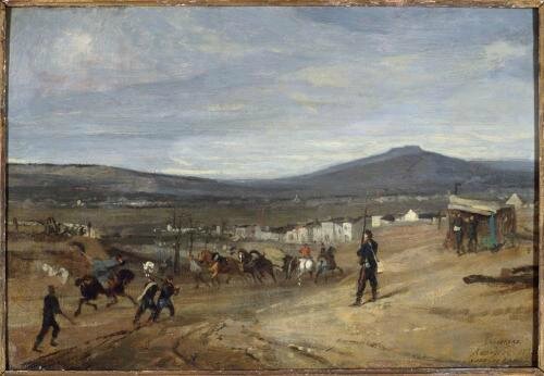 Andrieux, Vaugirard pendant le siège de Paris