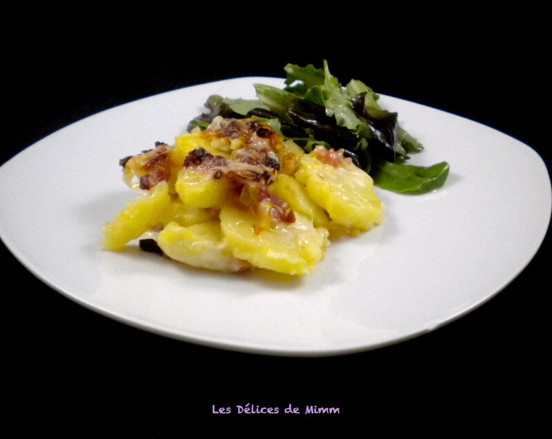 Gratin de pommes de terre au Munster 6