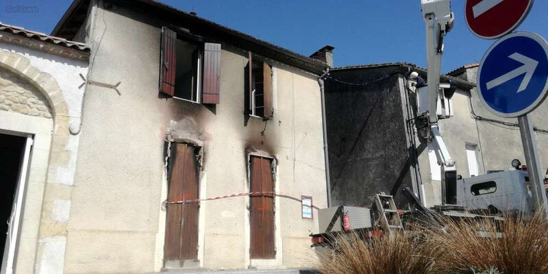 gironde une octogénaire meurt dans l'incendie d'une maison